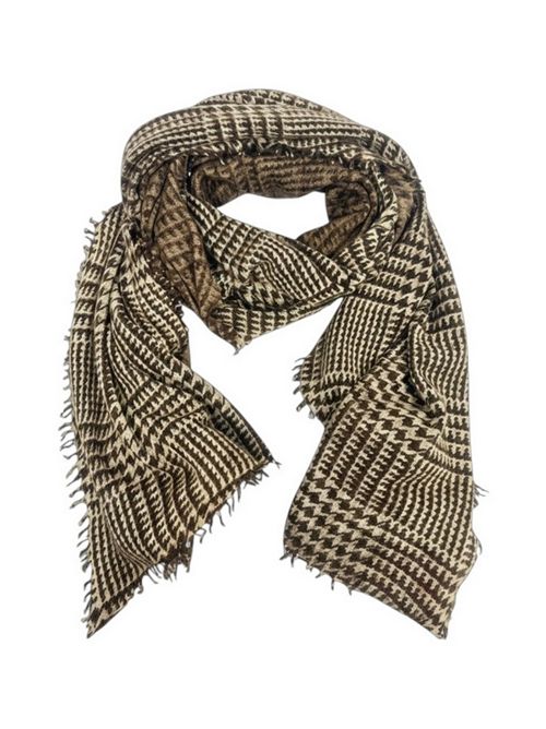 sciarpa donna galles Alessandro Aste | FELTED PRINTNOCE